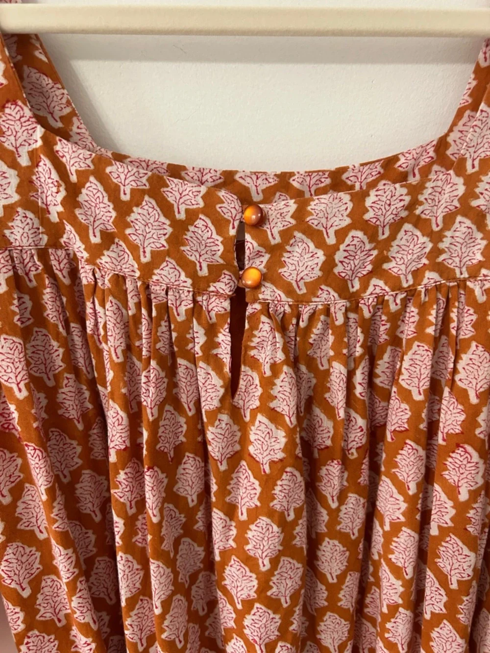 Emerson Fry India Collection Adelina Dress Women’s M Bell Sleeve Ruffle Mini - Picture 9 of 15